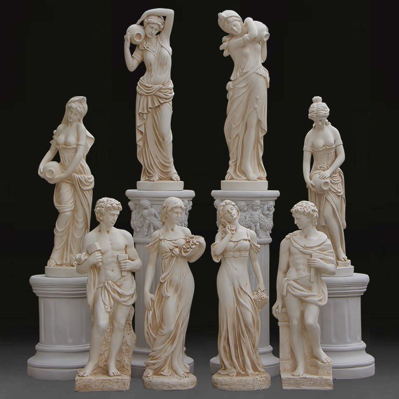 Resin Art Sculptures - تمثال جبسي فني، زخرفة على الطراز