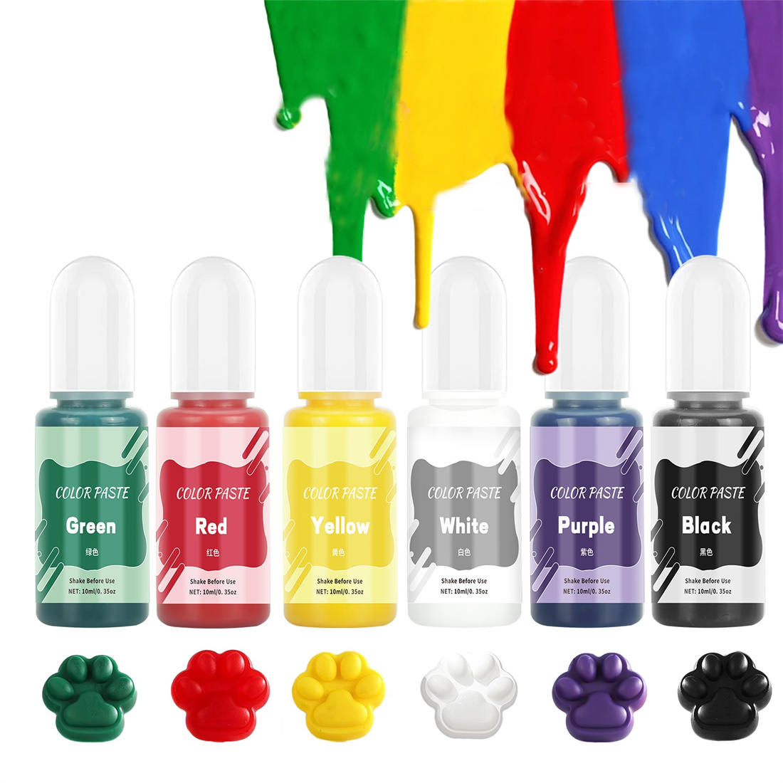 Resin Color Paste - 10 مللي معجون اللون الصلبة صبغ