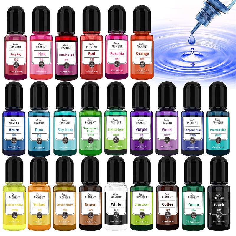 Resin Art Alcohol Ink - حبر فني صبغة راتنج كحول ،