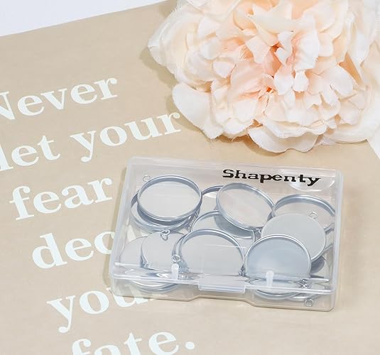 20 قطع الفولاذ المقاوم للصدأ ا - مراجعة Resin Art Keychain وسعره