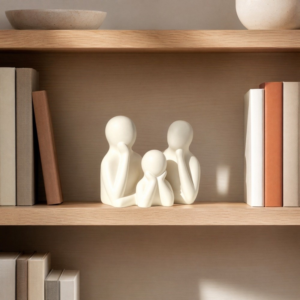 تمثال عناق الزوجين، منحوتة عائ - مراجعة Resin Art Sculptures وسعره