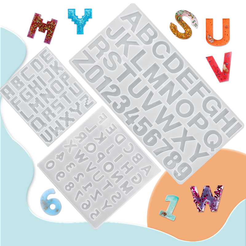 الأبجدية الايبوكسي الراتنج قال - مراجعة Resin Art Alphabet وسعره