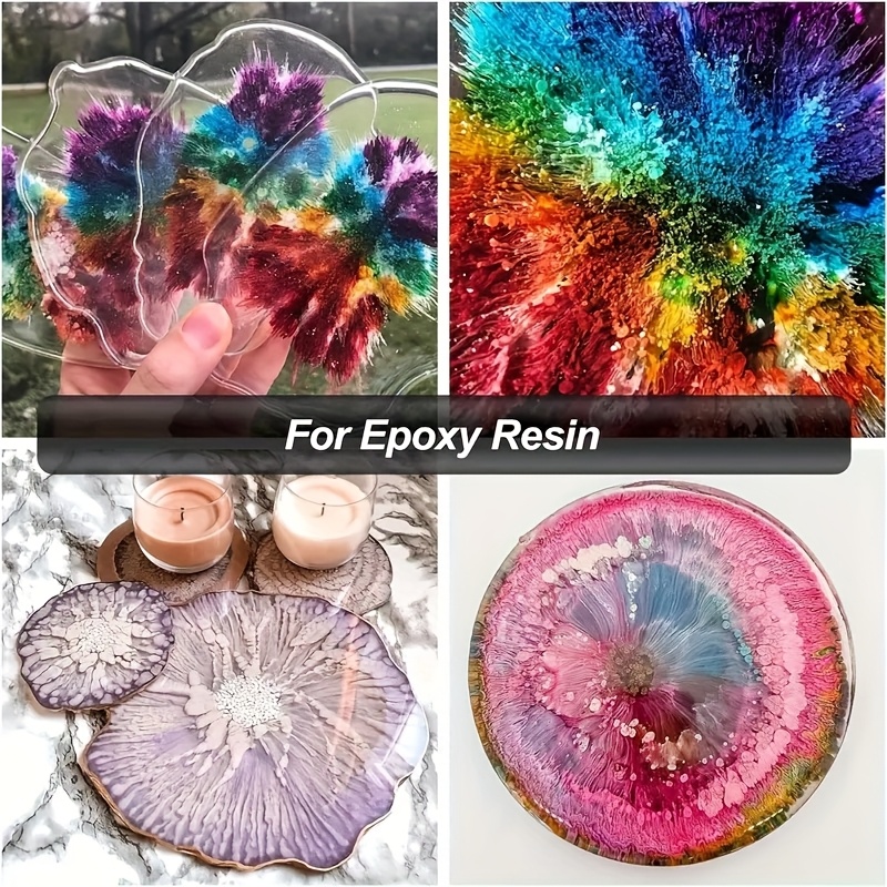 مجموعة حبر الكحول المعدني الفن - مراجعة Resin Art Alcohol Ink وسعره