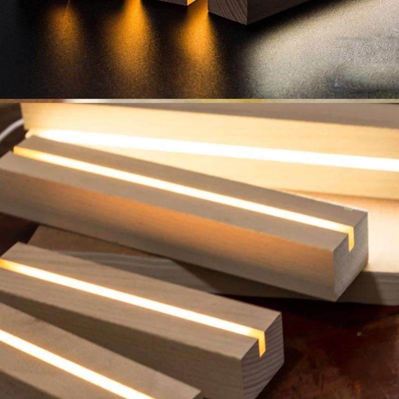 R3MC Light Display Base خشبي ع - مراجعة Resin Art Use وسعره