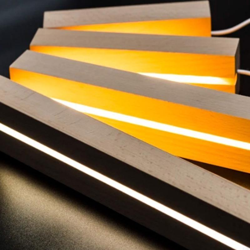 R3MC Light Display Base خشبي ع - مراجعة Resin Art Use وسعره