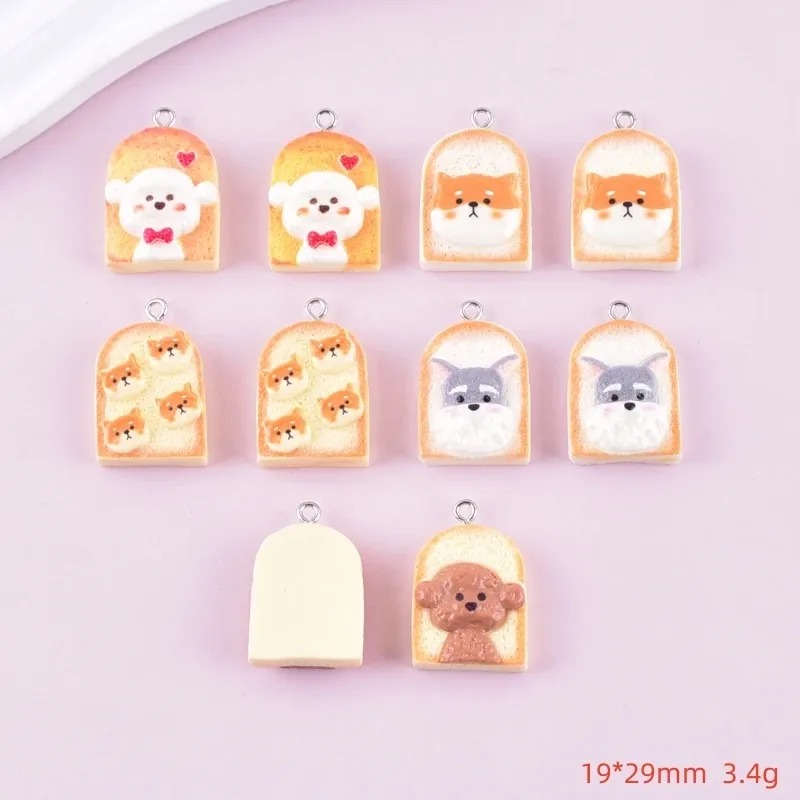 10 قطع من قلادات الراتنج على ش - مراجعة Resin Art Keychain وسعره