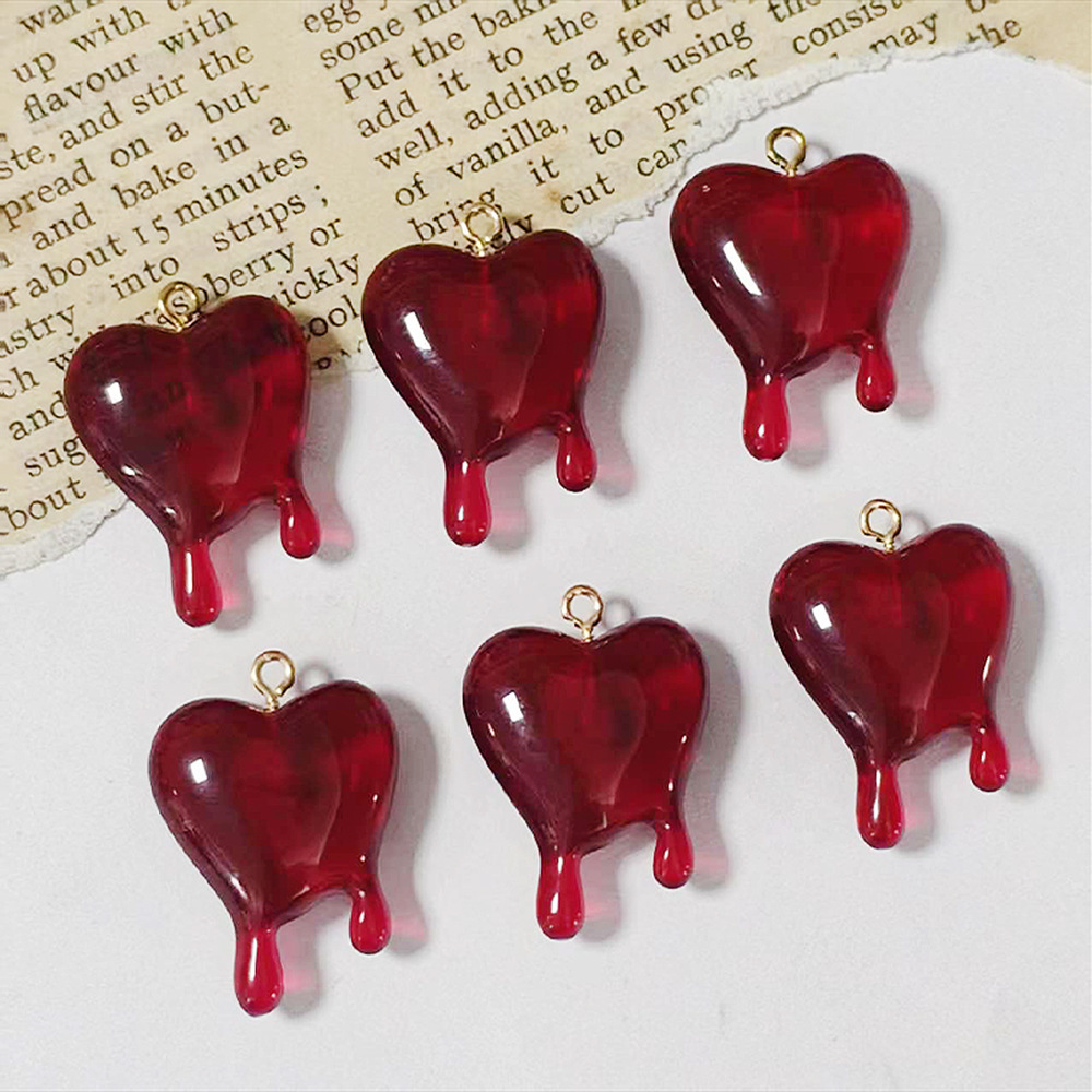 10 قطع من تعليقات الراتنج على  - مراجعة Resin Art Keychain وسعره