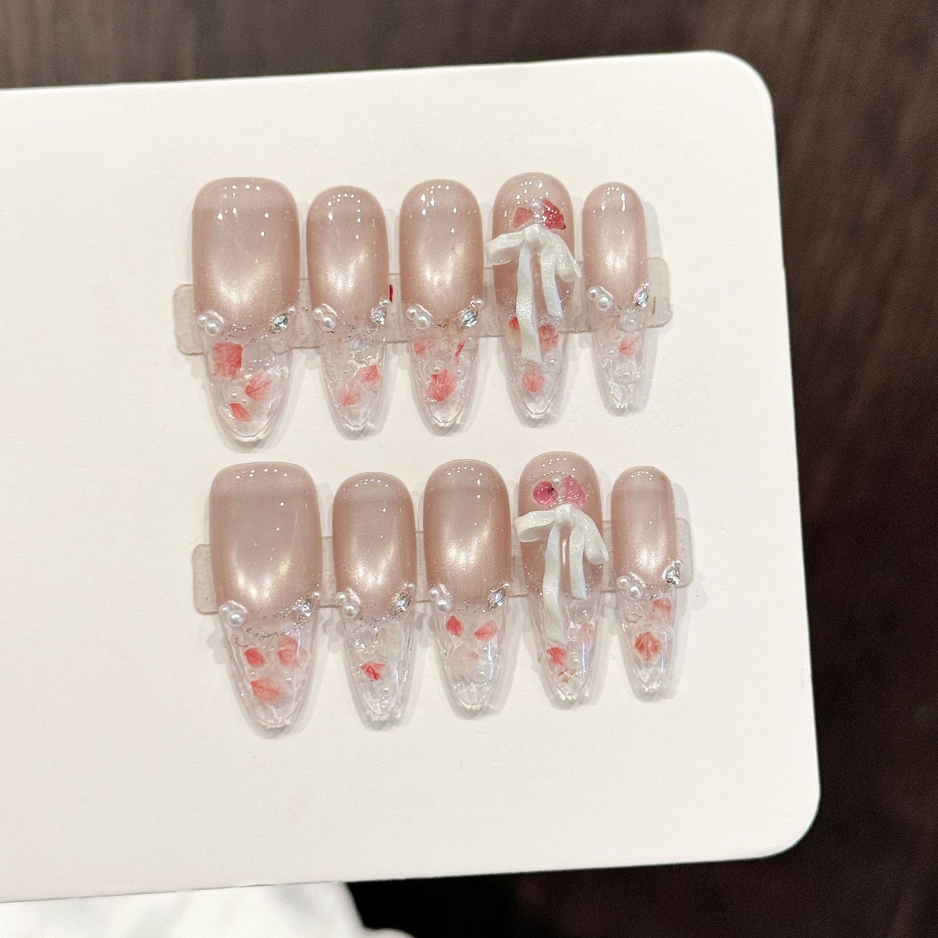 10 قطع من الأظافر الاصطناعية ا - مراجعة Resin Art Use وسعره