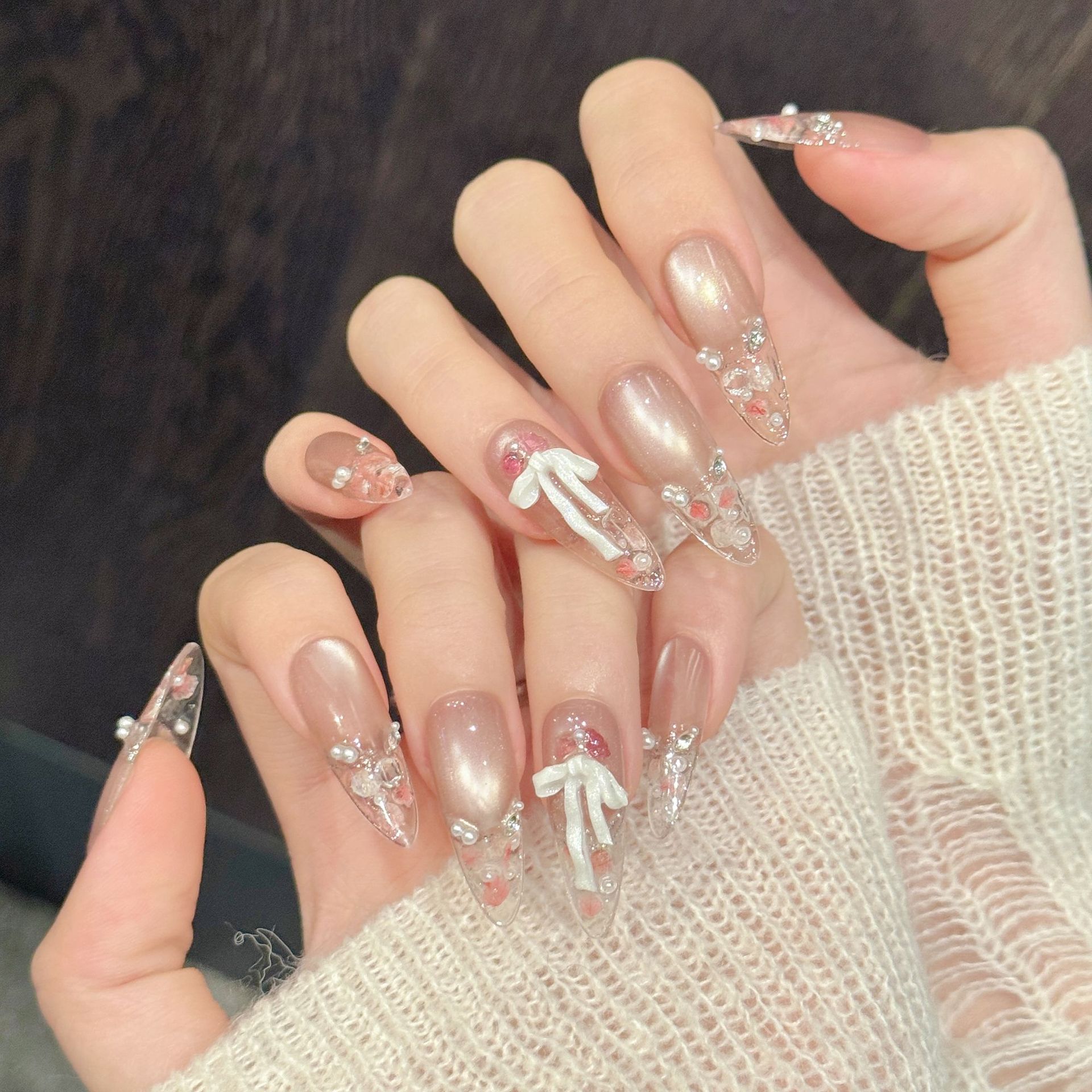 10 قطع من الأظافر الاصطناعية ا - مراجعة Resin Art Use وسعره