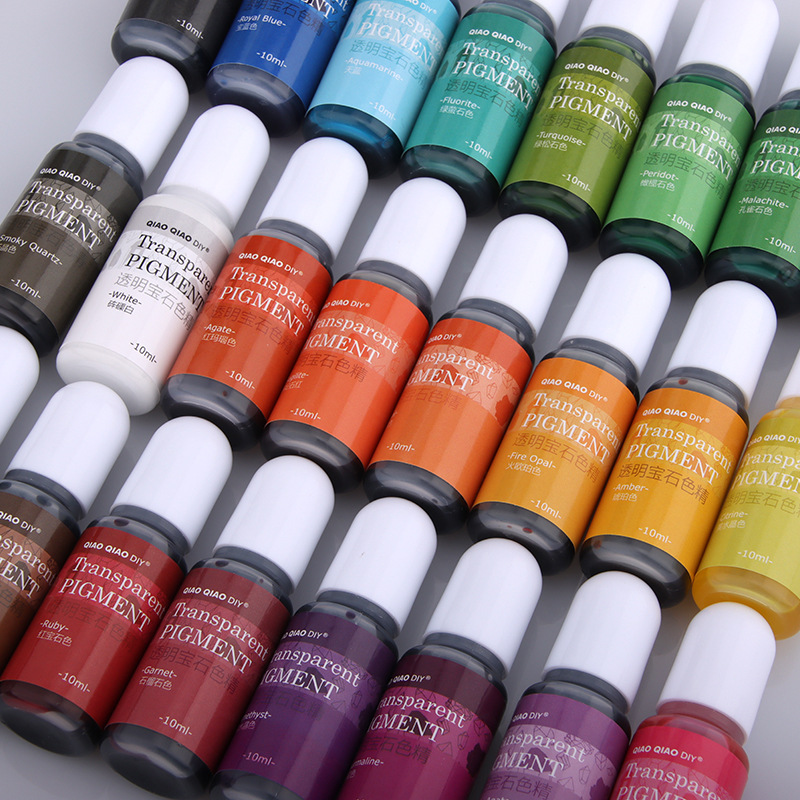 الراتنج الصباغ الأحجار الكريمة - مراجعة Resin Color Paste وسعره