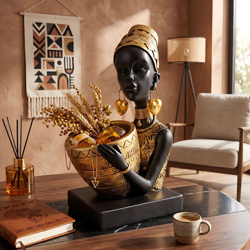 تخزين تماثيل الراتنج للنقوش ال - مراجعة Resin Art Sculptures وسعره