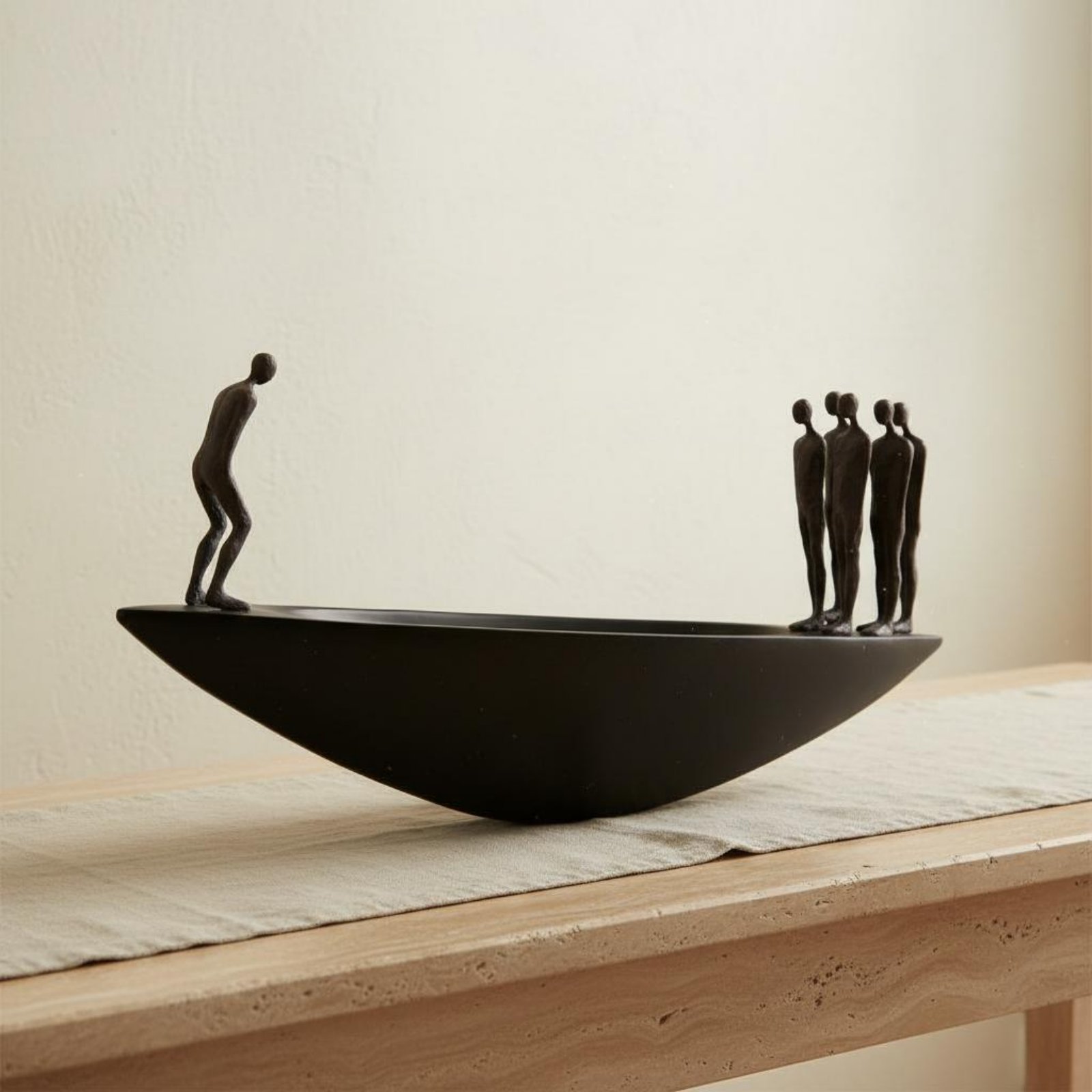 تمثال قارب شراعي عصري من الرات - مراجعة Resin Art Sculptures وسعره