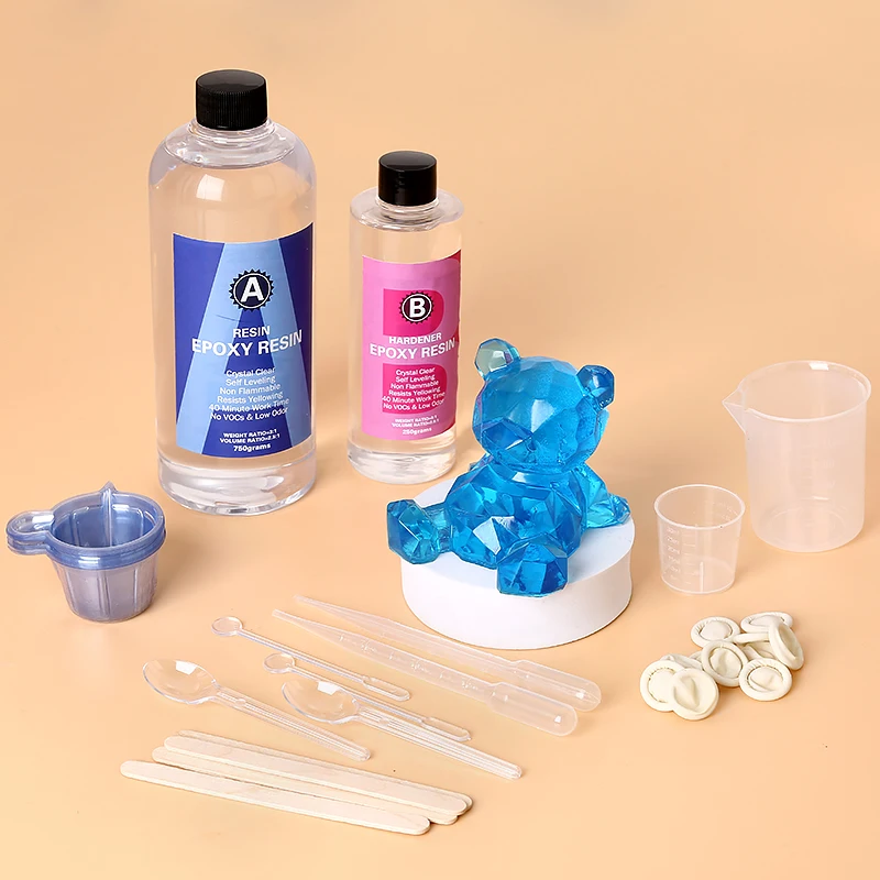 طقم راتنجات الايبوكسي كريستال  - مراجعة Resin Art Use وسعره