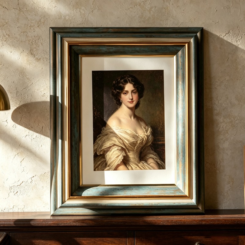 إطار صور عتيق مقاس A4 6-10 بوص - مراجعة Resin Art Use وسعره