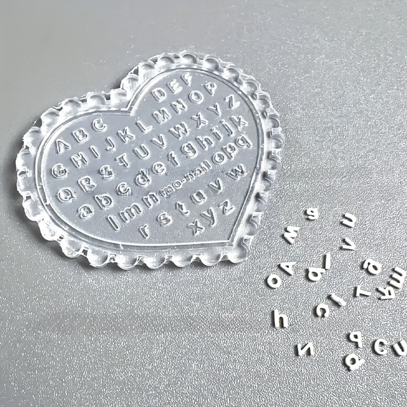 قالب أحرف لتصميم الأظافر بنفسك - مراجعة Resin Art Alphabet وسعره
