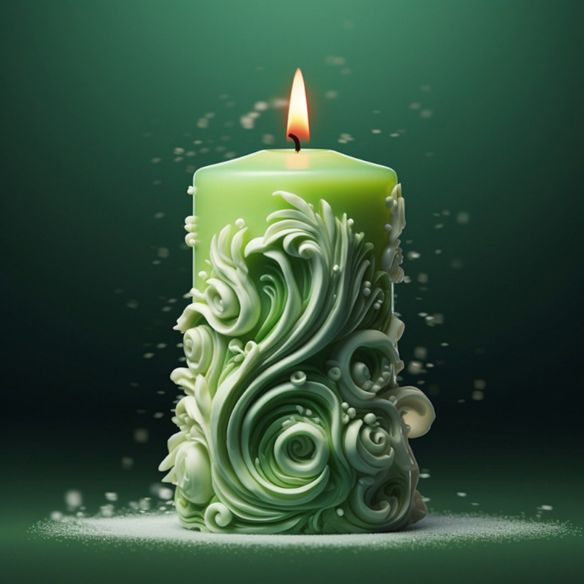 الهندسة منحوتة أسطواني سيليكون - مراجعة Resin Art Sculptures وسعره