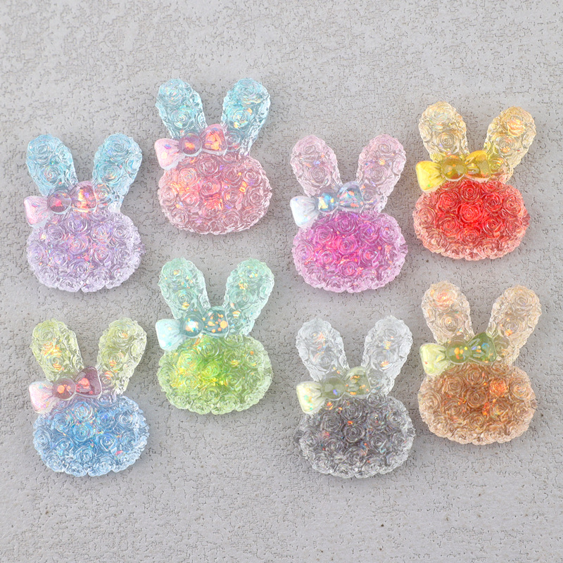5 قطع من الكابوشونات المصنوعة  - مراجعة Resin Art Keychain وسعره