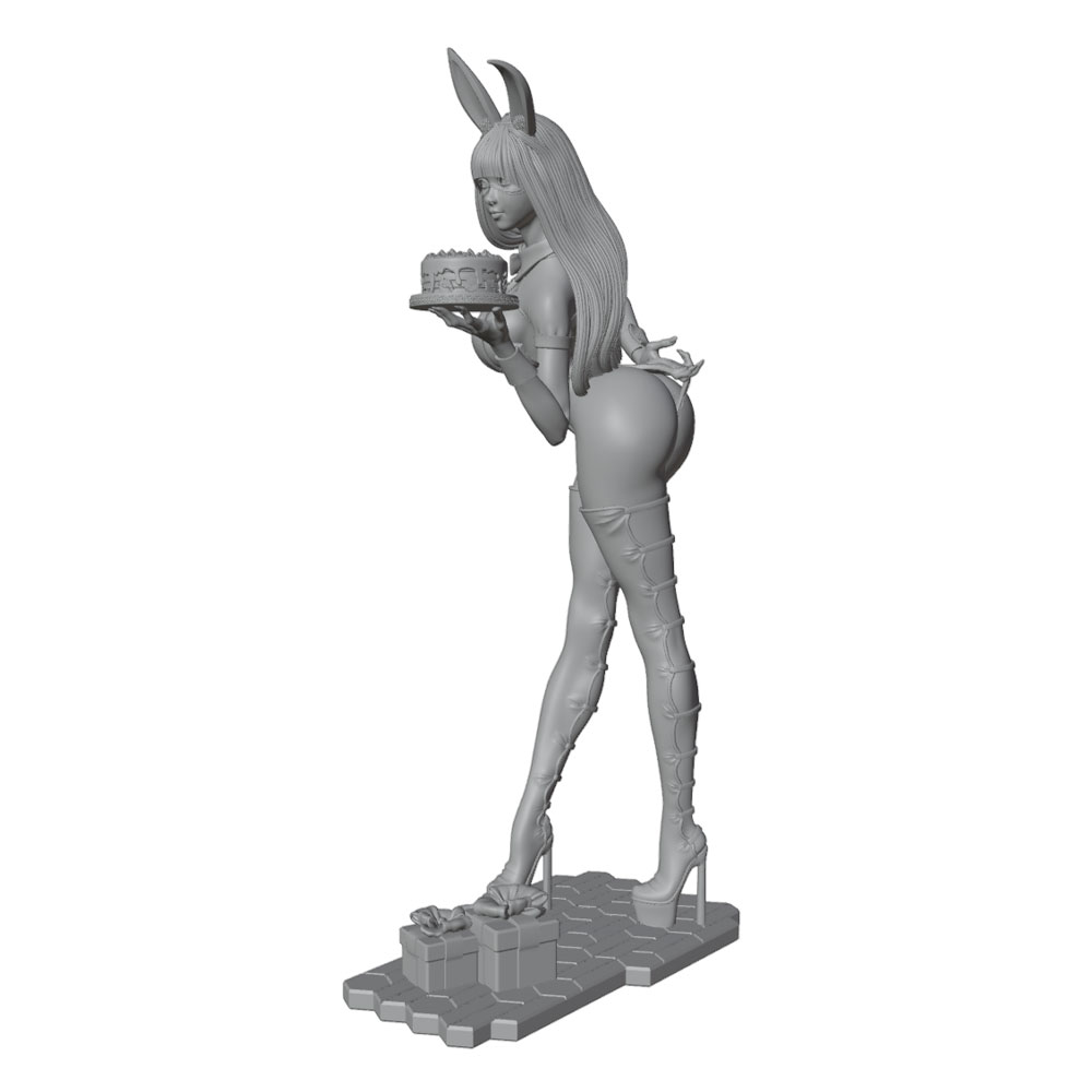 مجسم شخصية فتاة أرنب لحفلات ال - مراجعة Resin Art Sculptures وسعره