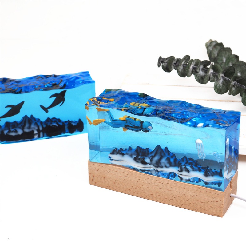 قوالب سيليكون لصب الراتنج الإي - مراجعة Resin Art Underwater وسعره