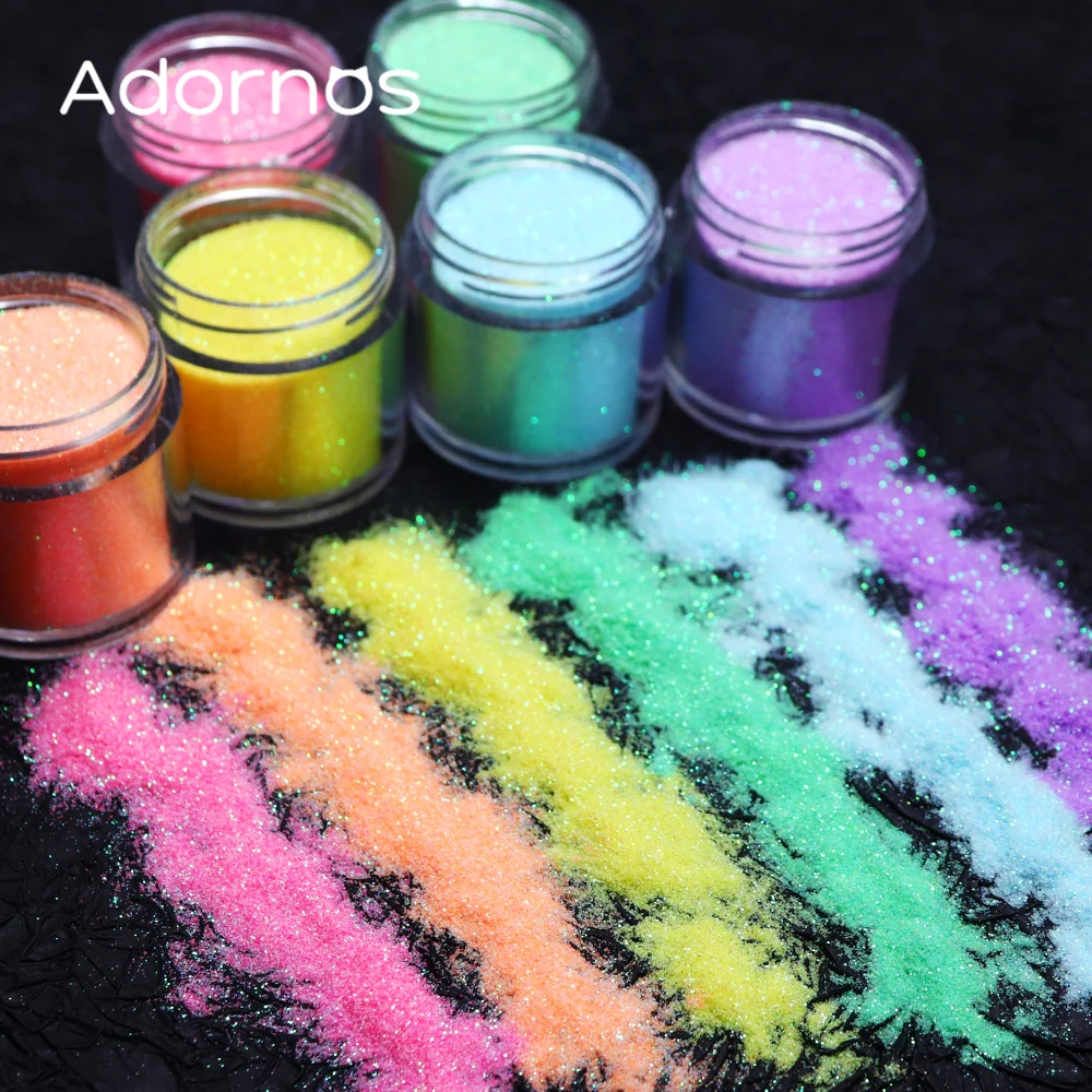 قزحي الألوان بريق السكر مسحوق  - مراجعة Resin Color Paste وسعره