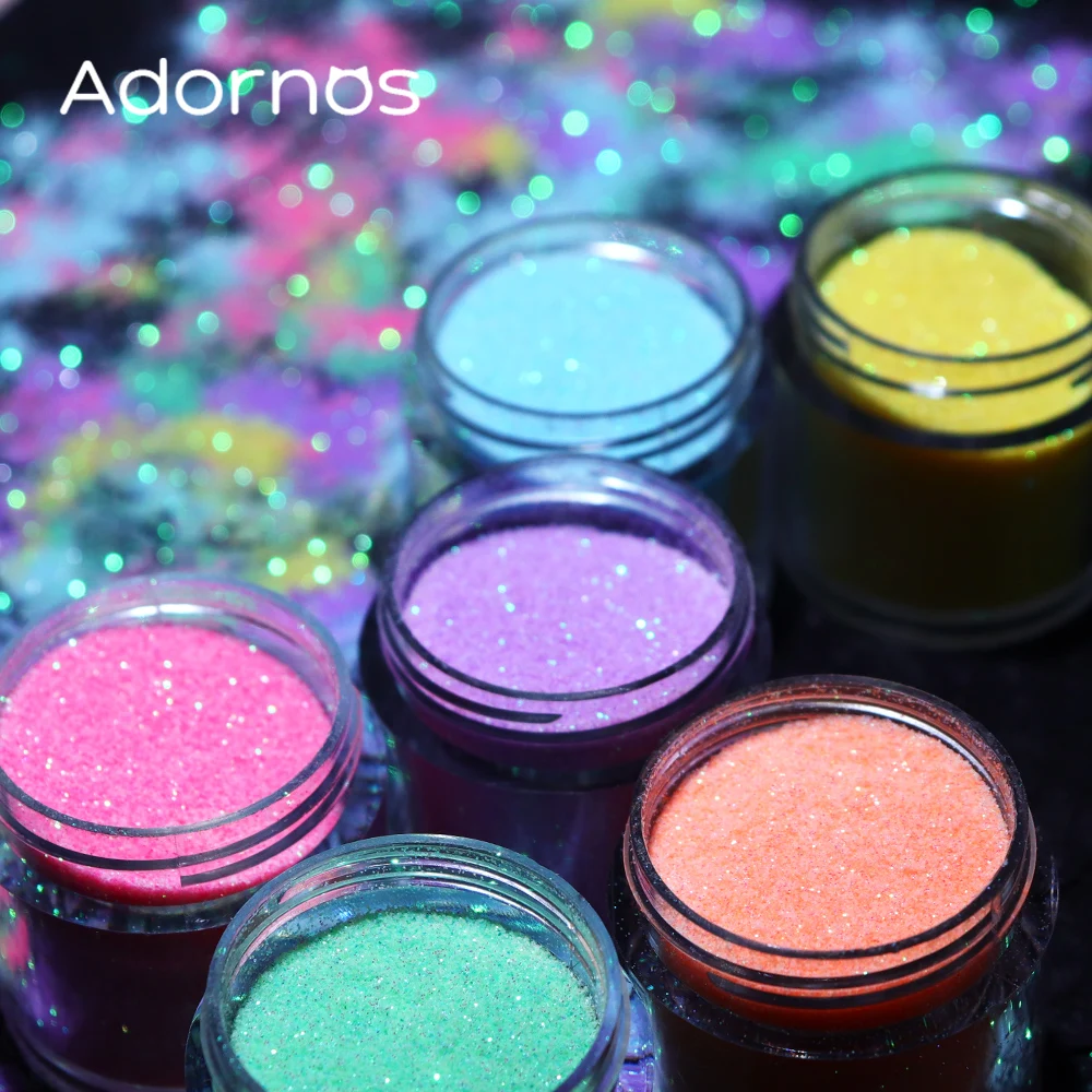 قزحي الألوان بريق السكر مسحوق  - مراجعة Resin Color Paste وسعره