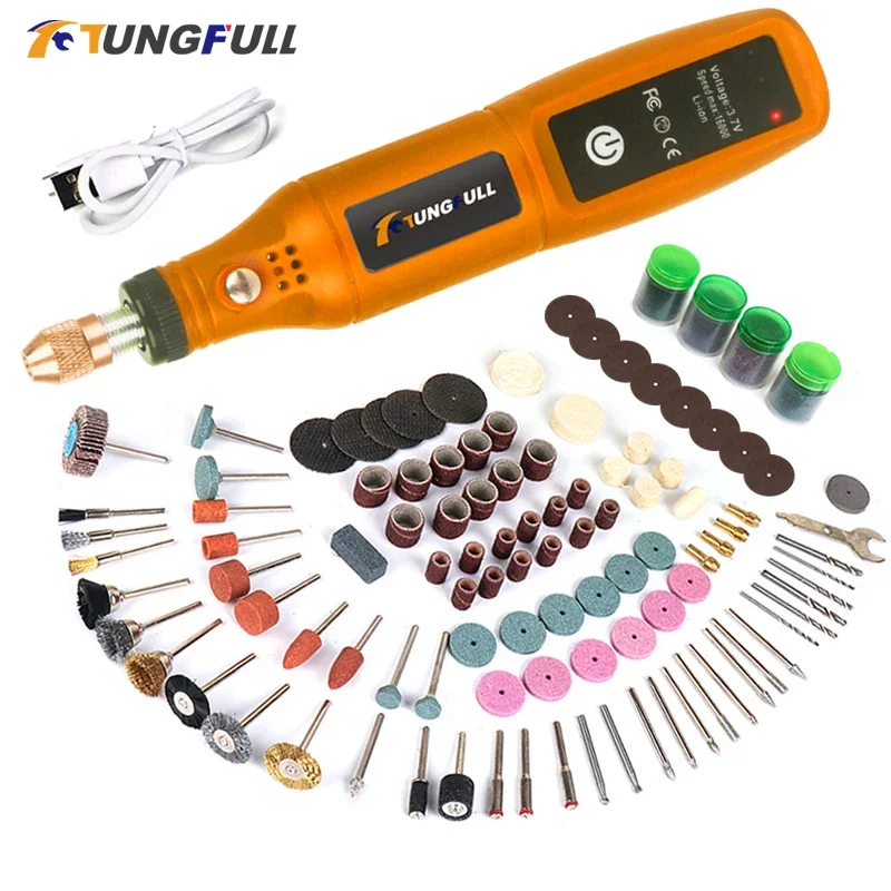 أداة دوارة صغيرة للنقش تعمل با - مراجعة Resin Art Drill Machine وسعره