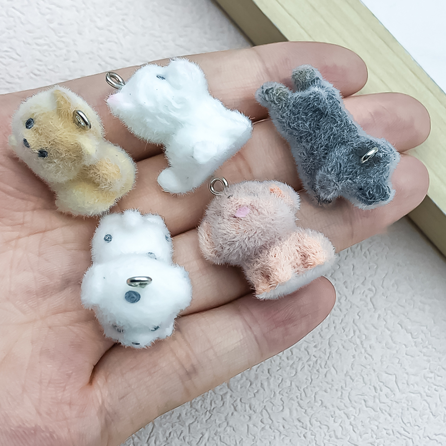 5 قطع وقطعة واحدة من الحيوانات - مراجعة Resin Art Keychain وسعره