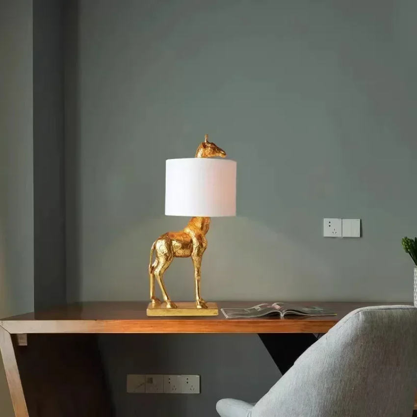الشمال نمط الزرافة لمبة مكتب ا - مراجعة Resin Art On Floor وسعره