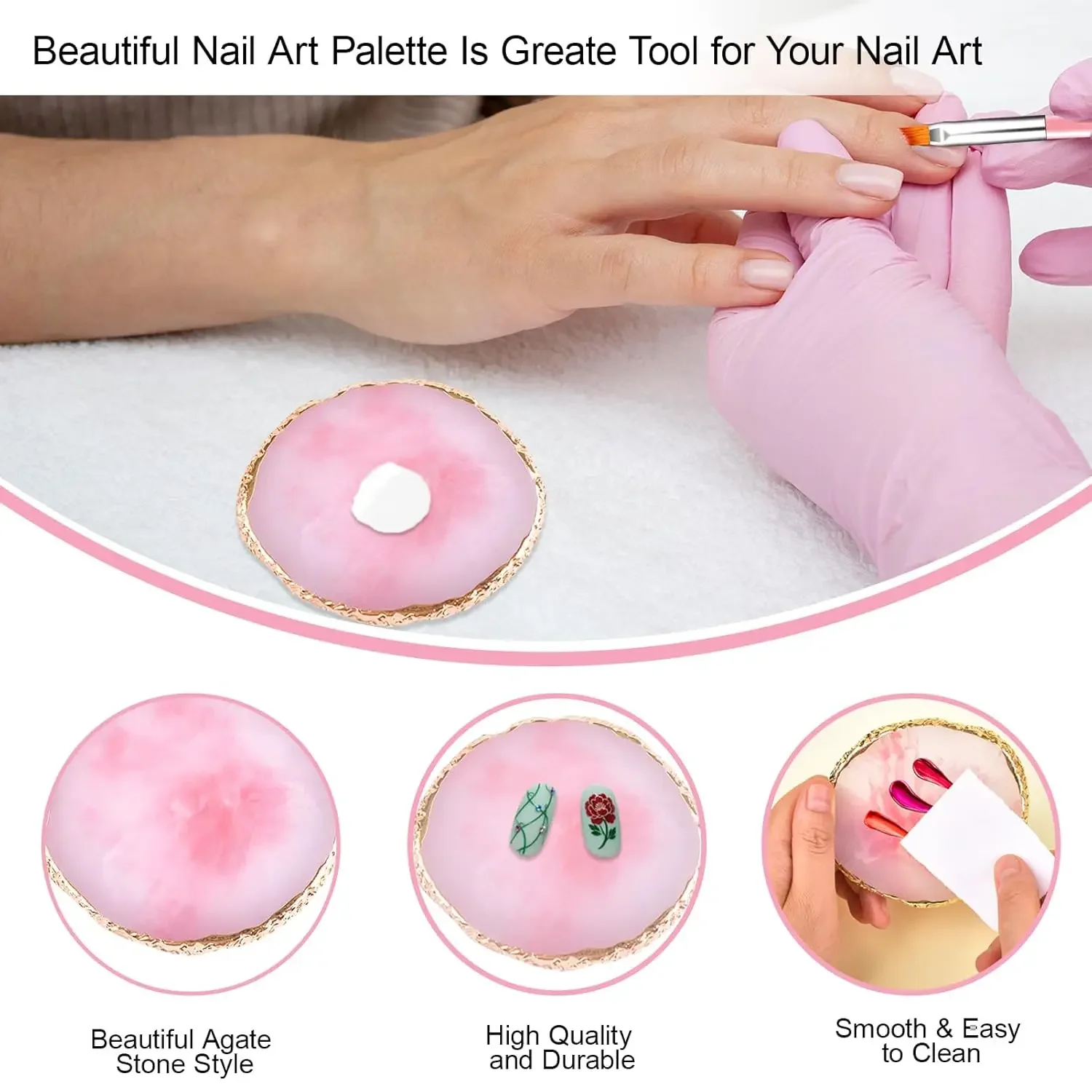 🎨 مجموعة أدوات فنية للأظافر لل - مراجعة Resin Art Use وسعره