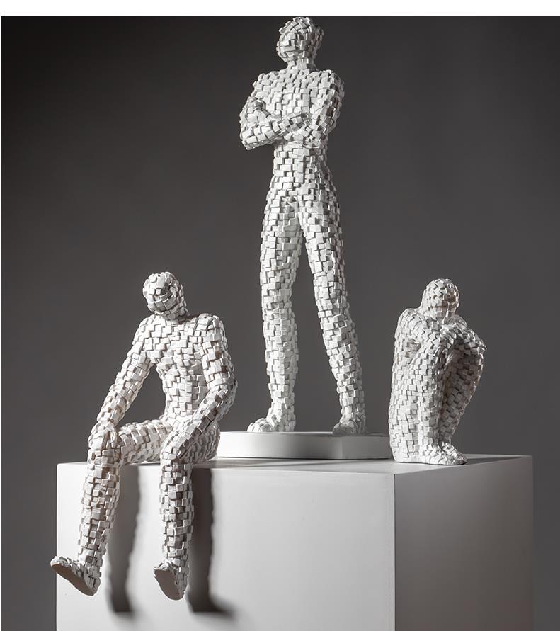 تماثيل فسيفسائية، منحوتات فنية - مراجعة Resin Art Sculptures وسعره